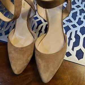 Womens Suede Wedge Heels